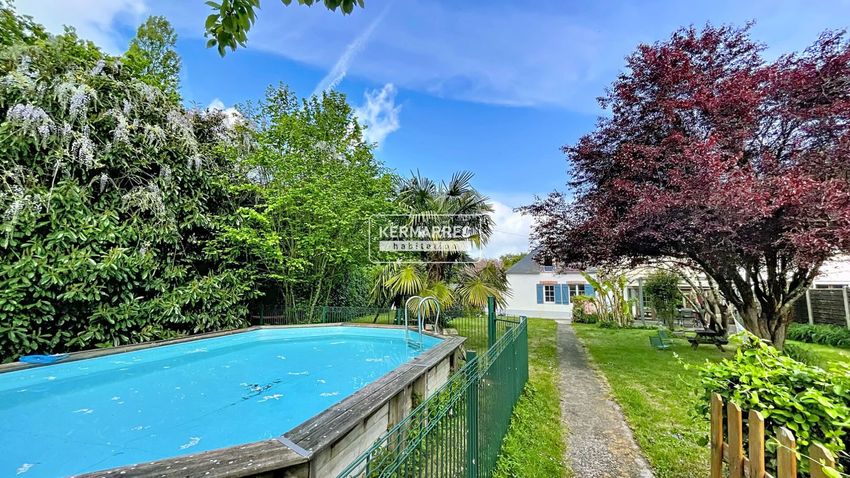 Image Piscine à  maison individuelle de Saint-Nazaire