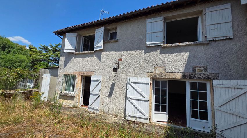 Image Façade à  maison mitoyenne de Marciac