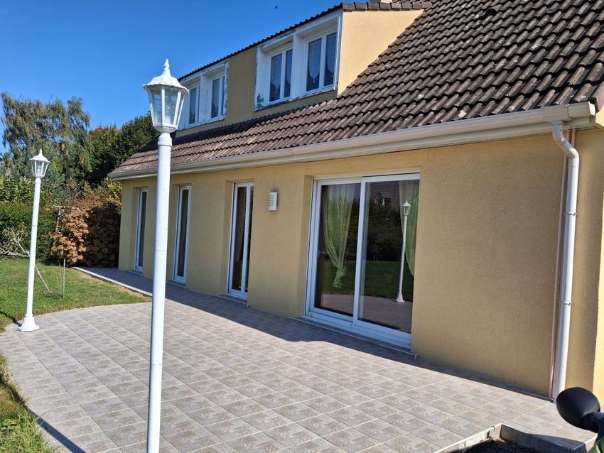 Image Façade à  maison individuelle de Quettehou