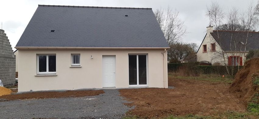 Image Façade à  maison individuelle de Massérac