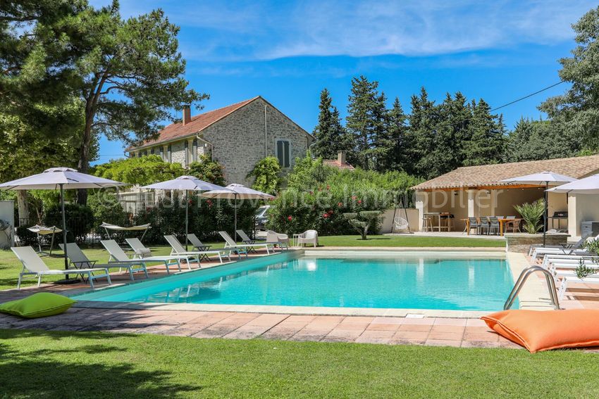 Image Piscine à  maison individuelle de Saumane-de-Vaucluse