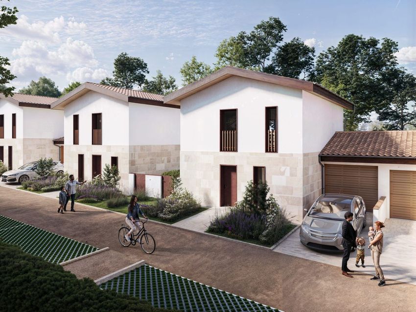 Image Façade à  maison individuelle de Urrugne