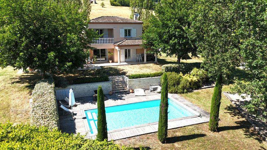Image Piscine à  maison individuelle de Penne-d'Agenais