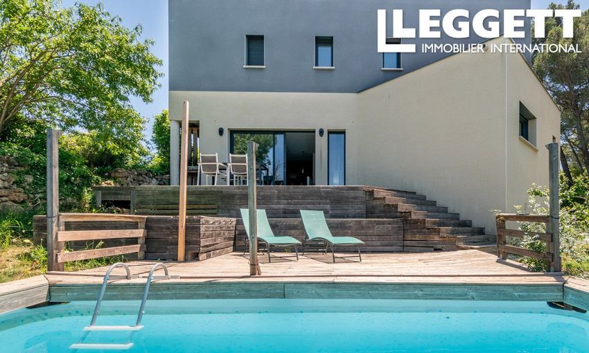 Image Piscine à  propriété agricole de Durban-Corbières