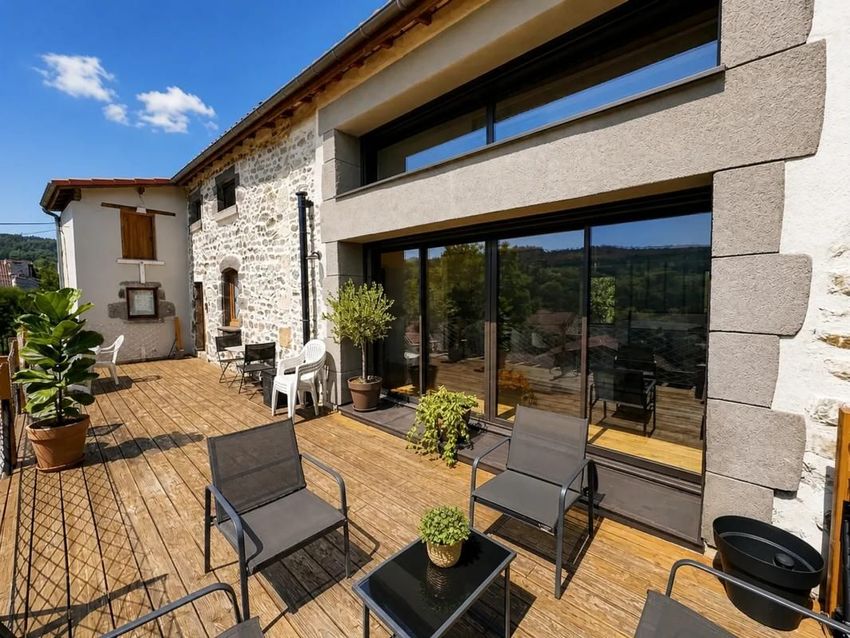 Image Terrasse à  maison individuelle de Romagnat