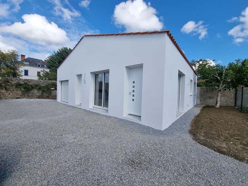 Image Façade à  maison individuelle de Soullans