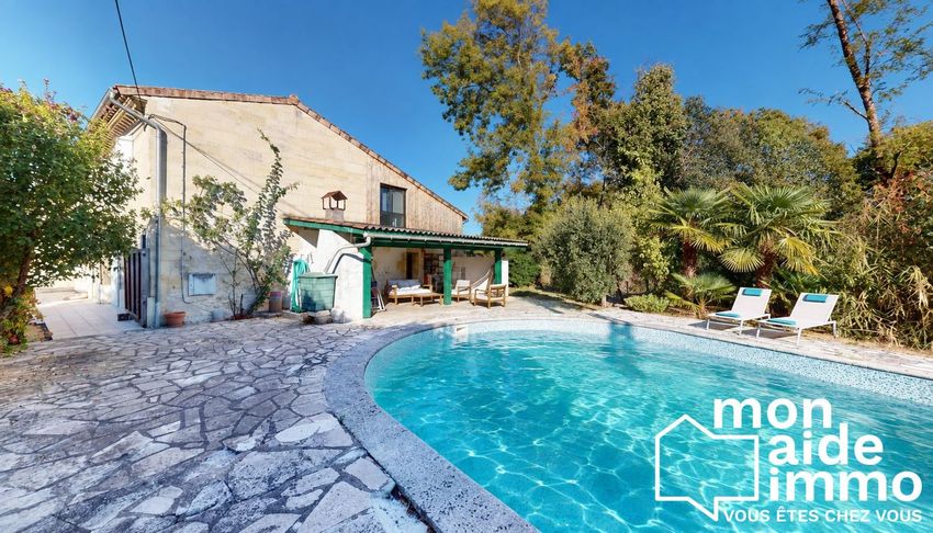 Image Piscine à  maison individuelle de Beychac-et-Caillau