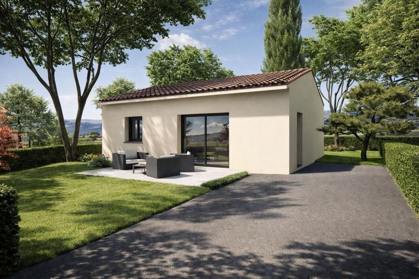 Image Façade à  maison individuelle de Cruas
