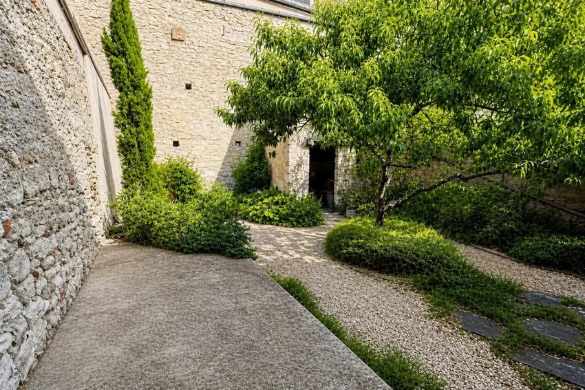 Image Jardin à  maison individuelle de Sainte-Maure-de-Touraine