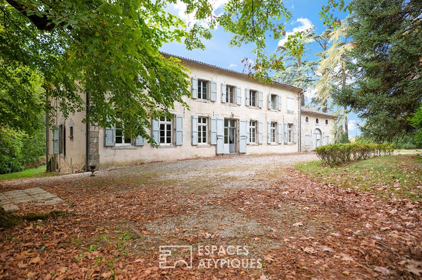 Image Façade à  maison individuelle de Cuq-Toulza