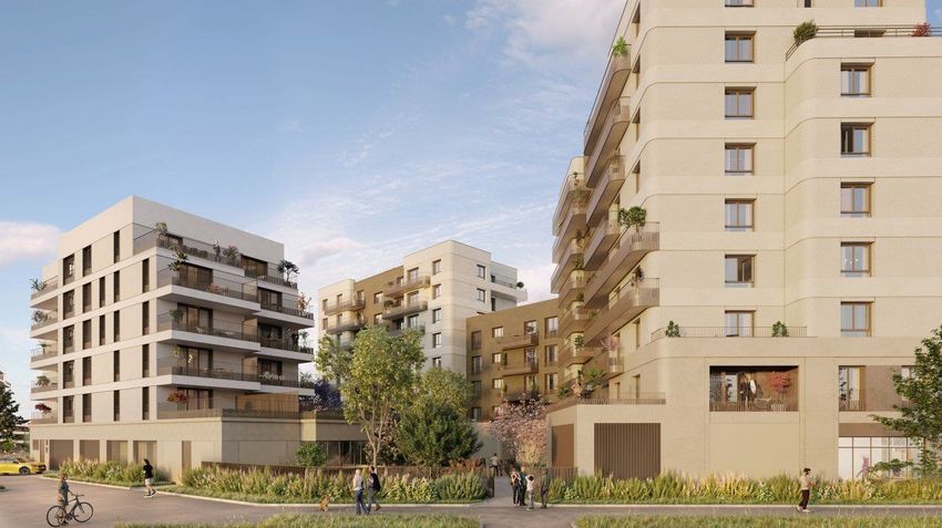 Image Façade à programme neuf de 160 Avenue Gabriel-Péri
