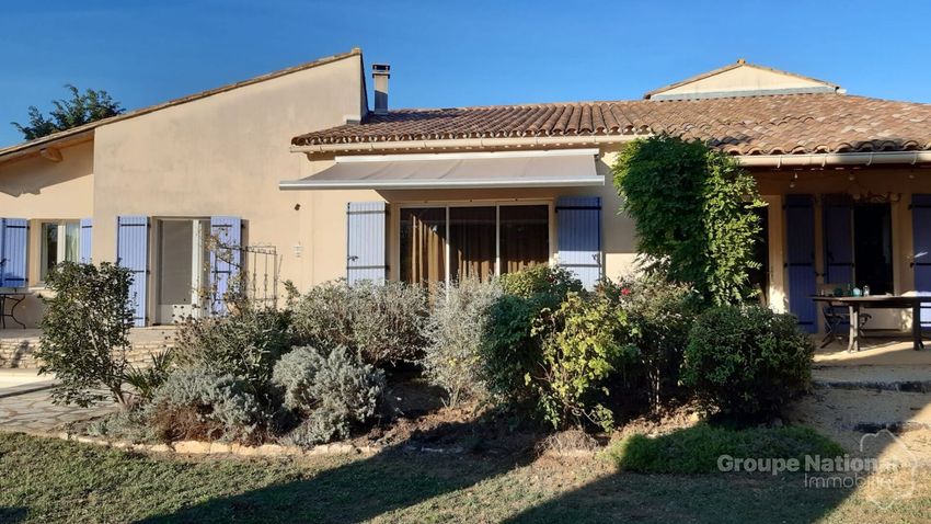 Image Façade à  maison individuelle de Saint-André-de-Roquepertuis