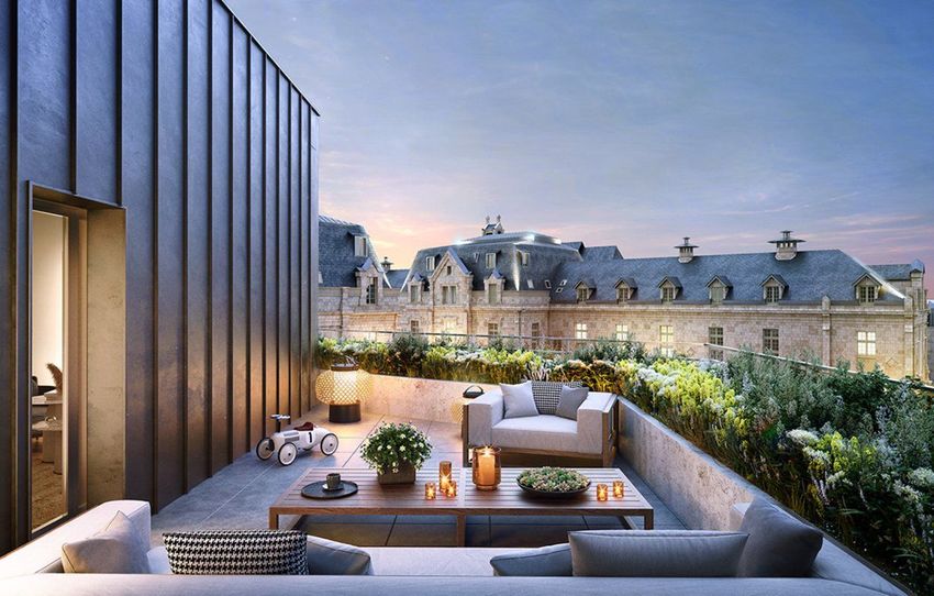 Image Terrasse à appartement de 10 Rue Amargis