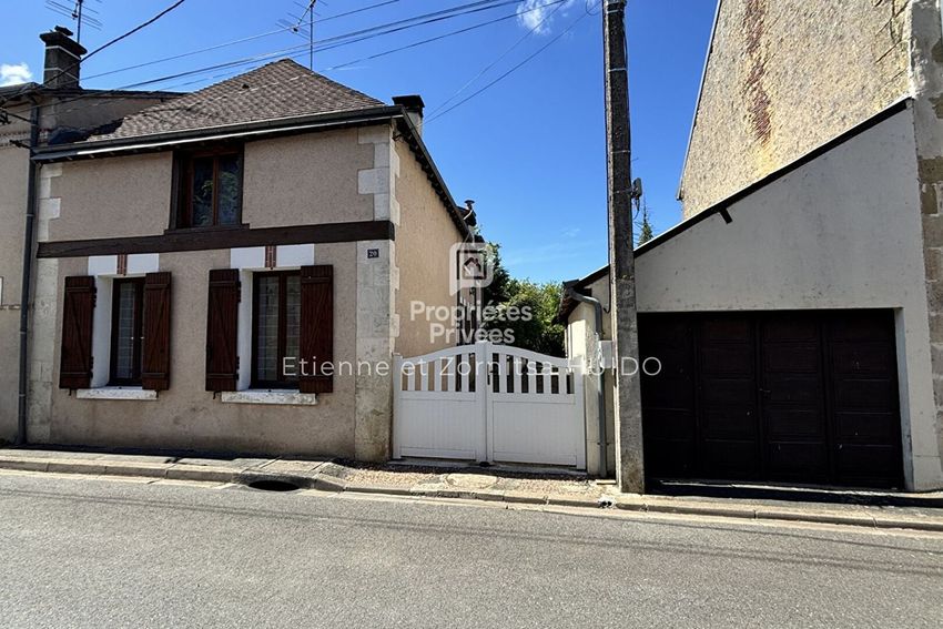 Image Façade à  maison mitoyenne de Vatan