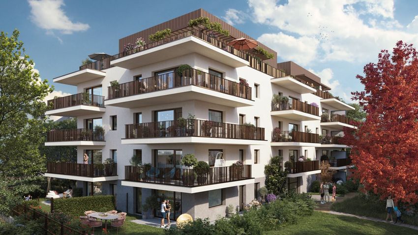 Image Façade à programme neuf de 71 Avenue du Général de Gaulle
