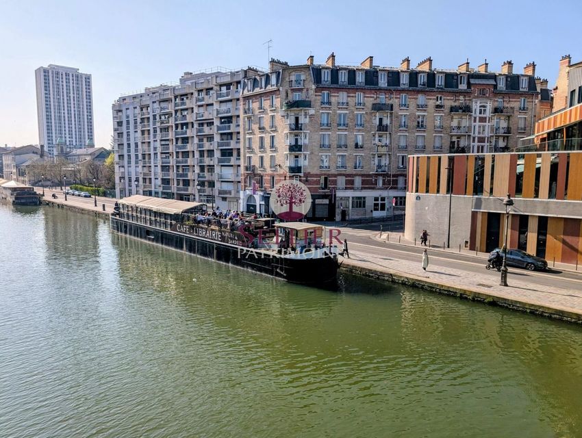 Image Vue à bureau de Bassin de la Villette