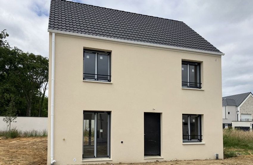 Image Façade à  maison individuelle de Linas
