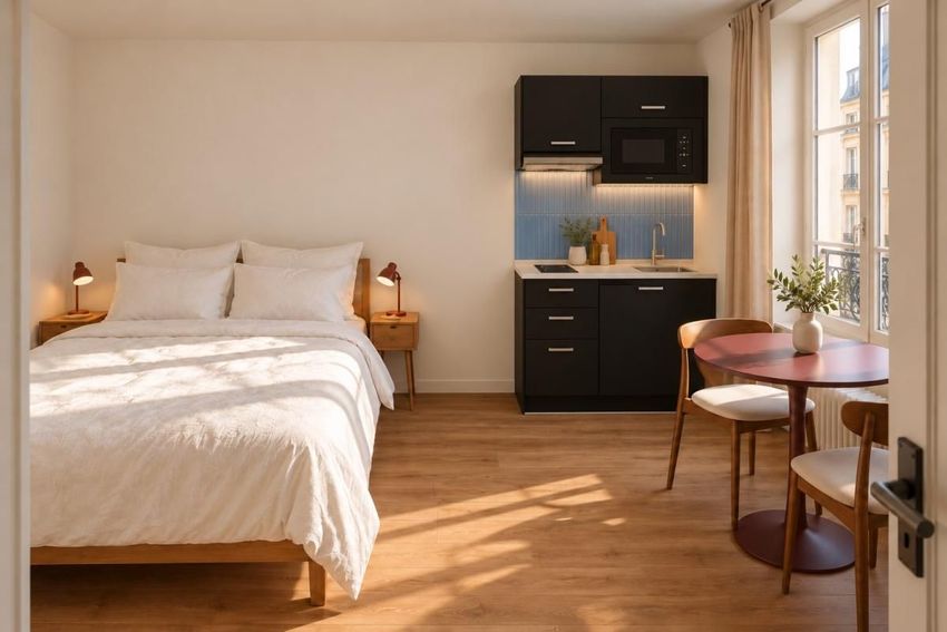 Image Chambre à studio de Bièvres Sud Tolbiac