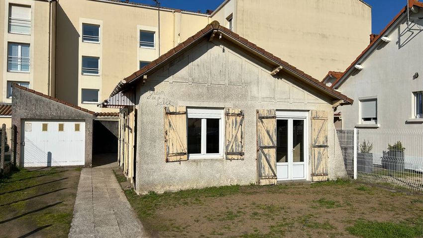 Image Façade à  maison individuelle de Saint-Brevin-les-Pins