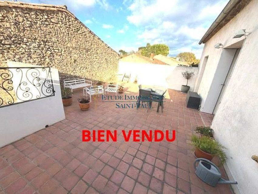 Image Terrasse à  maison individuelle de Gignac
