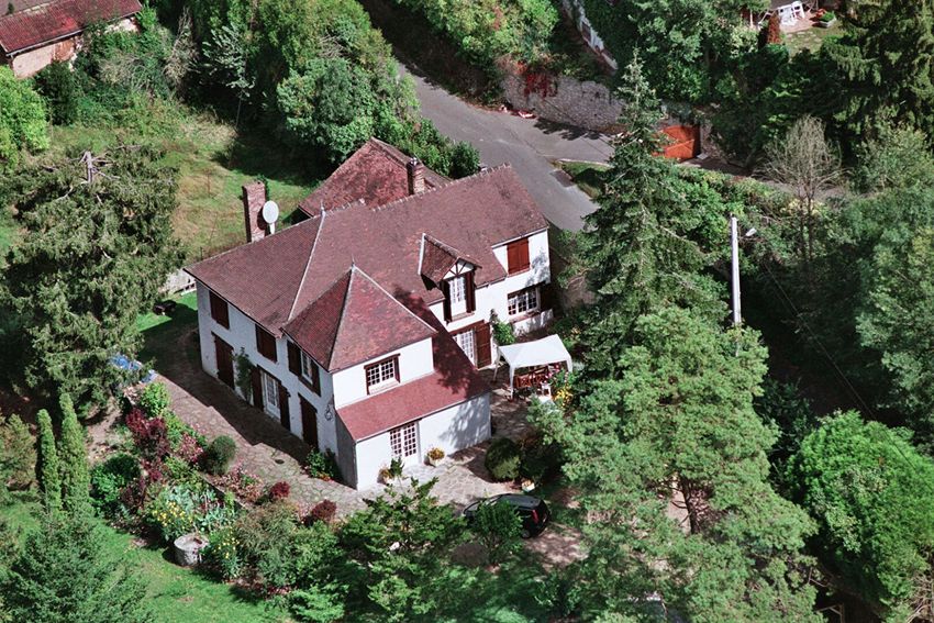 Image Façade à  manoir de Boissy-la-Rivière