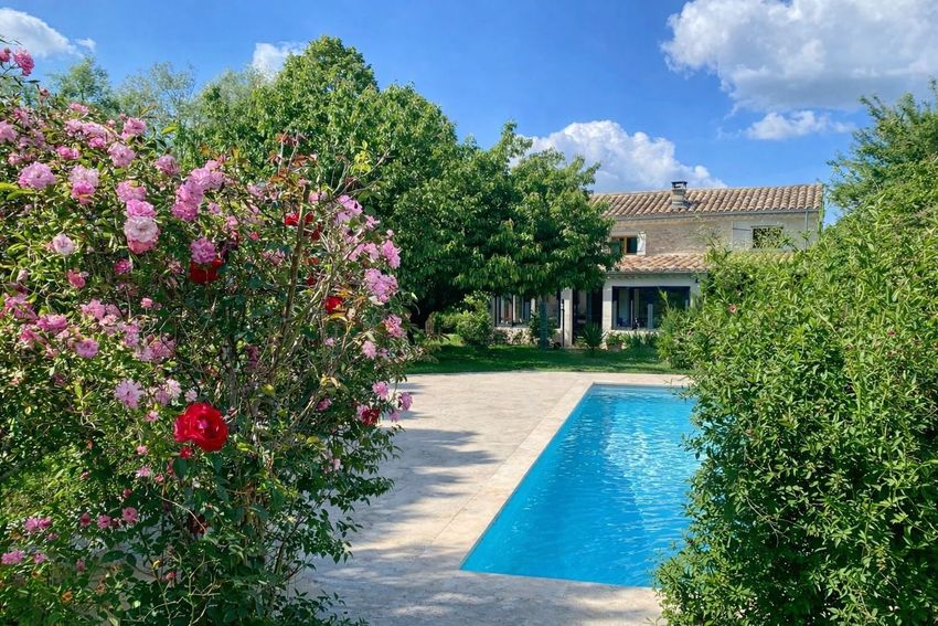 Image Piscine à  propriété agricole de Malaucène