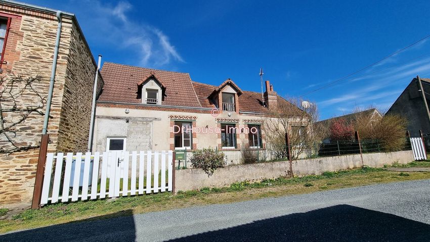 Image Façade à  maison jumelée de Lourdoueix-Saint-Pierre