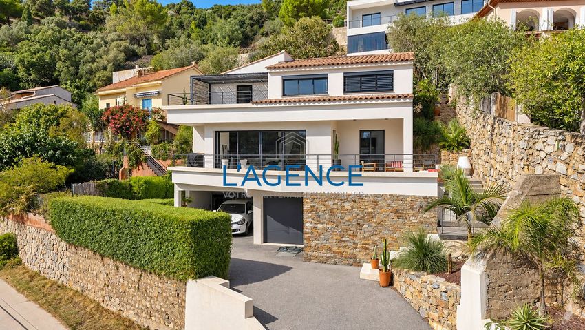 Image Façade à  maison individuelle de Hyères