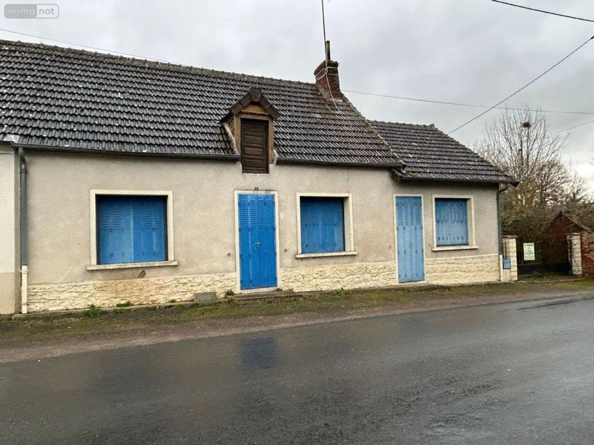 Image Façade à  maison individuelle de Saint-Sauvier
