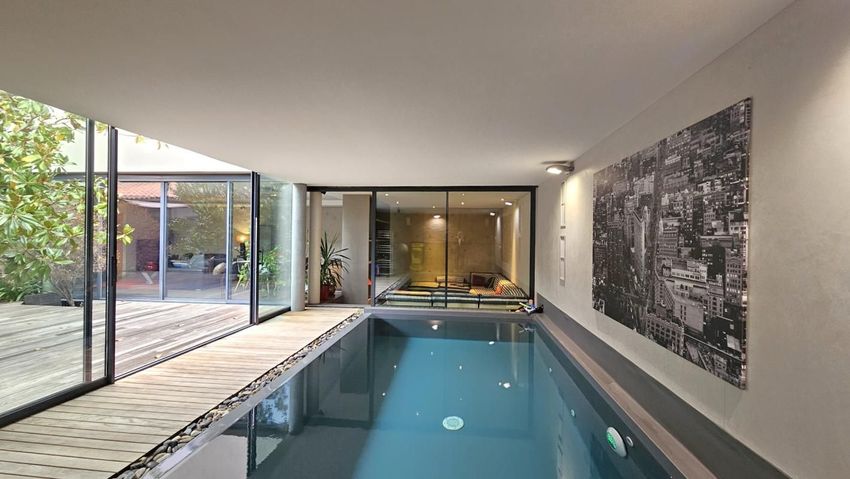 Image Piscine à  maison individuelle de Cholet