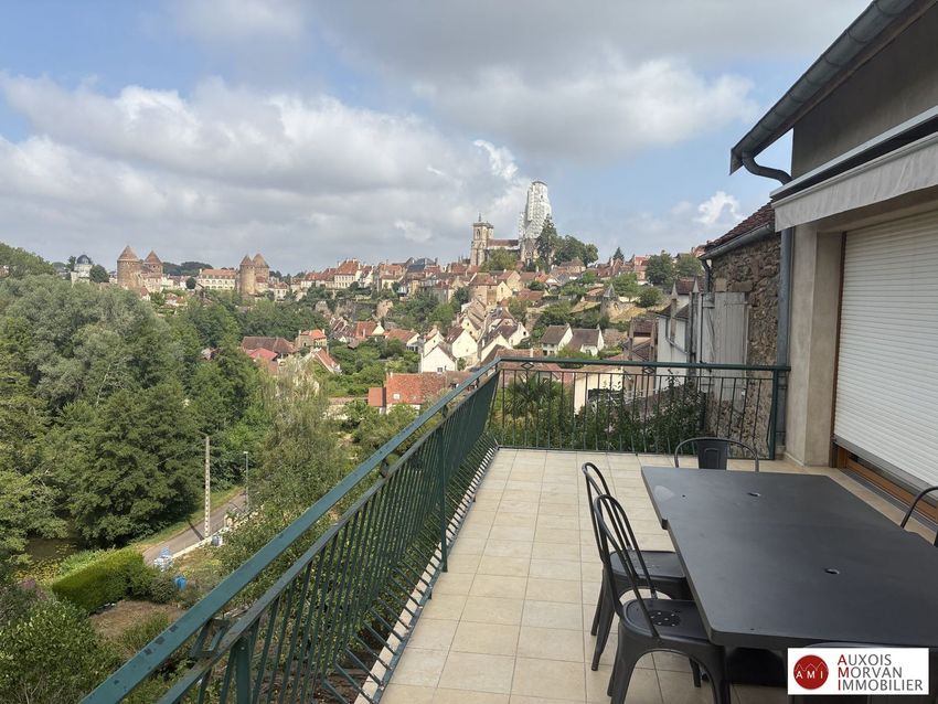 Image Terrasse à  maison individuelle de Semur-en-Auxois