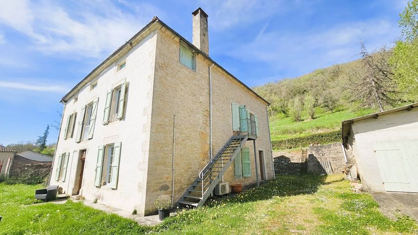 Image Façade à  maison individuelle de Caylus