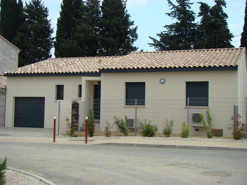 Image Façade à  maison individuelle de Connaux