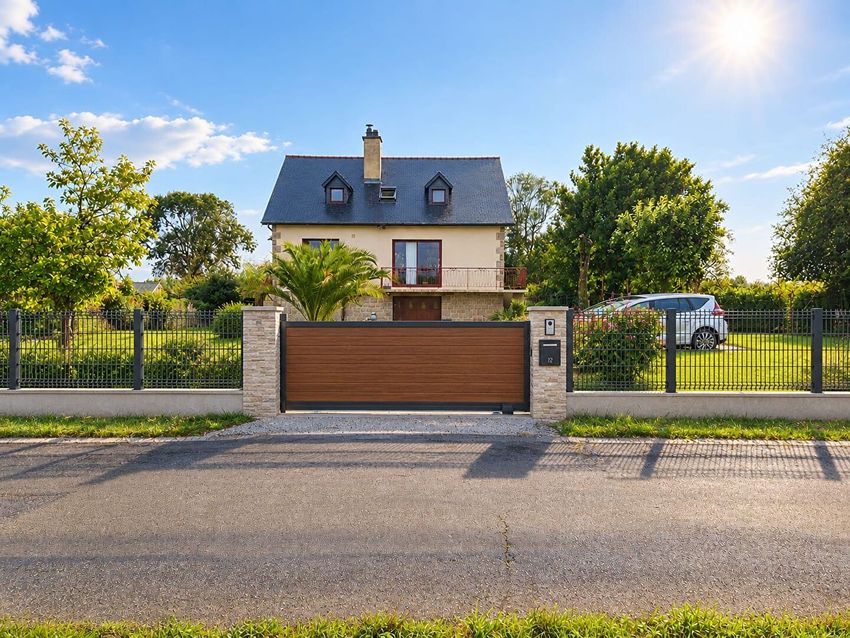 Image Façade à  maison individuelle de Breteil