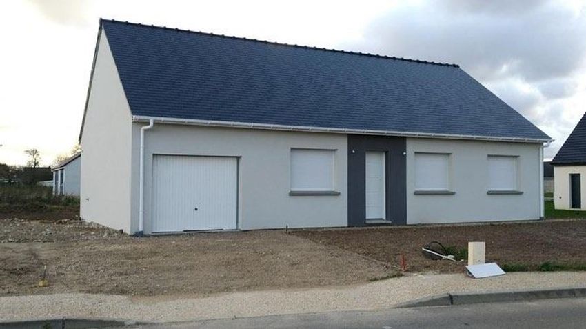Image Façade à  maison individuelle de Le Plessis-Grohan