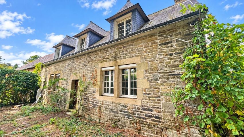 Image Façade à  maison individuelle de Spézet