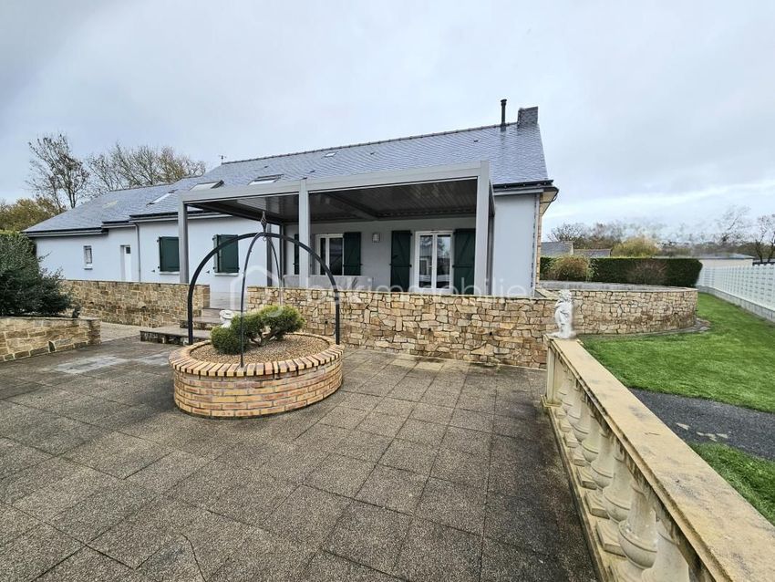 Image Façade à  maison de village de Saffré