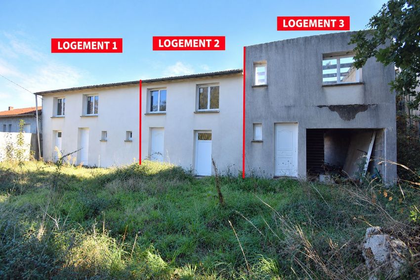 Image Façade à  maison individuelle de La Planche