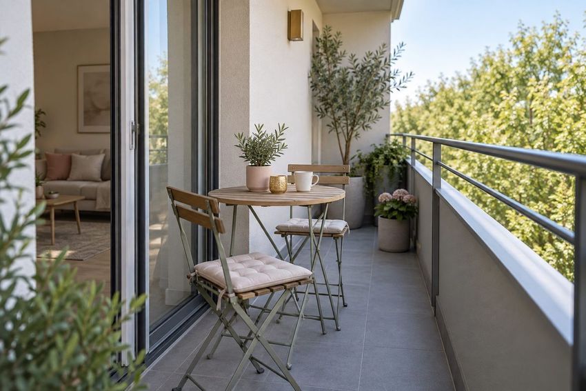 Image Terrasse à appartement de 128 Boulevard d'Alsace Lorraine