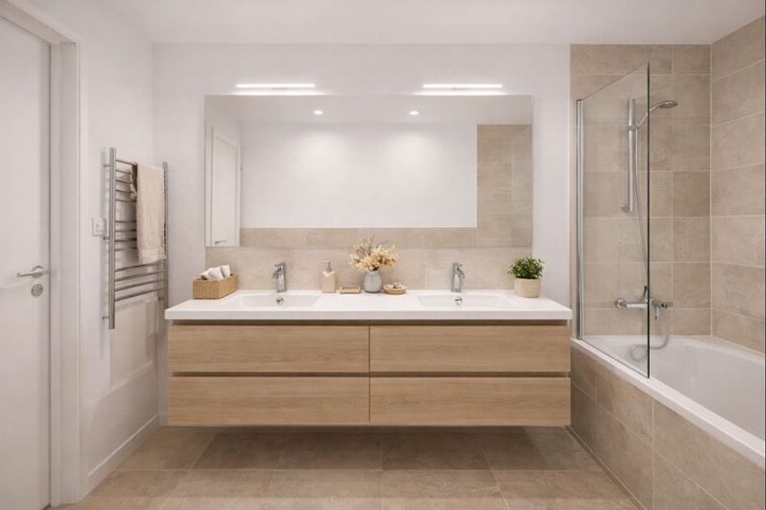 Image Salle de bains à appartement de Cenon