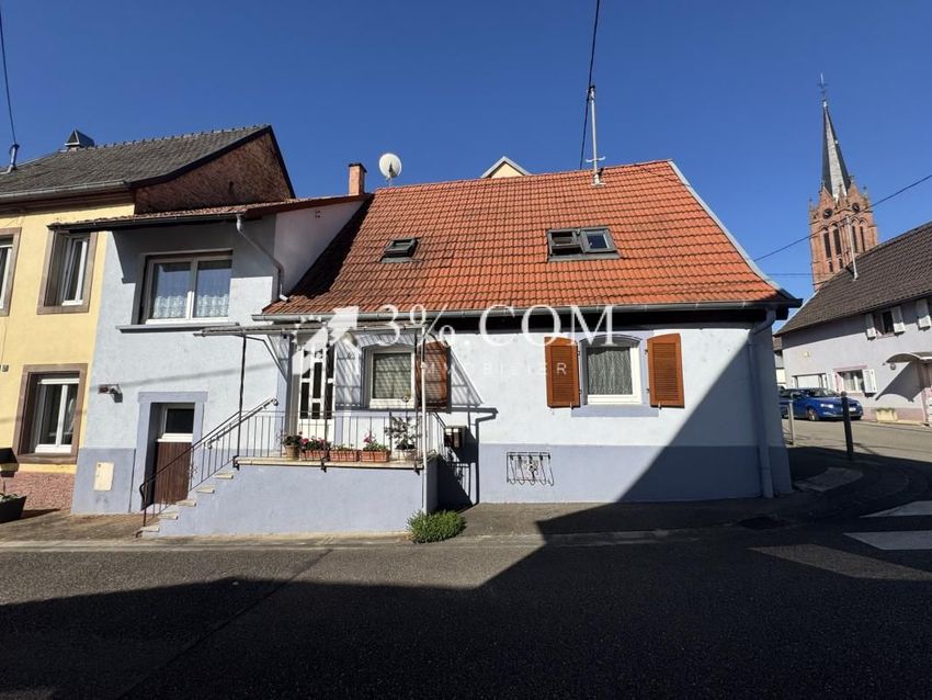 Image Façade à  maison individuelle de Steinbourg