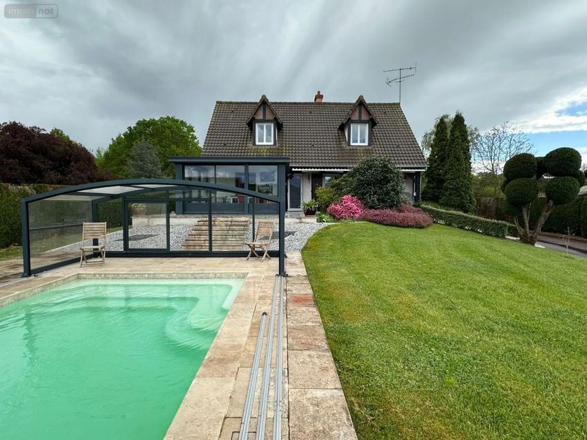 Image Piscine à  maison individuelle de Meusnes