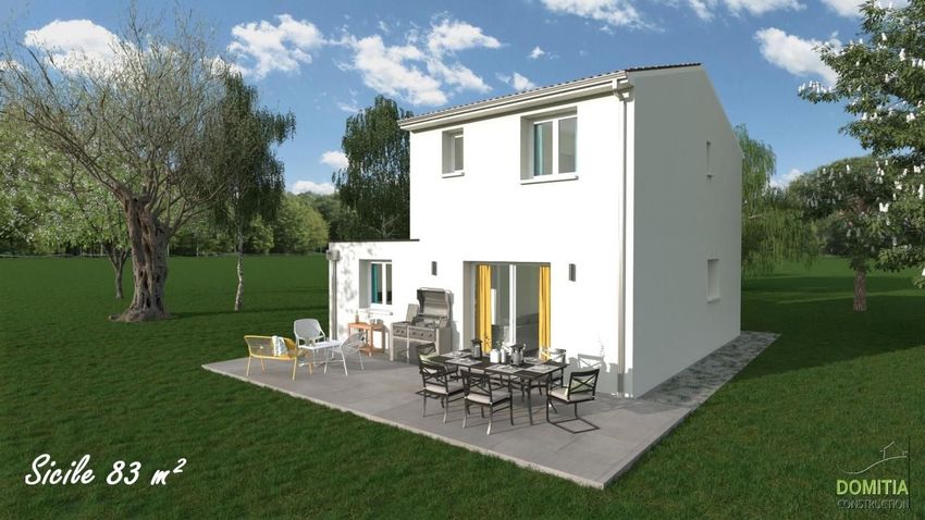 Image Façade à  maison individuelle de Autignac