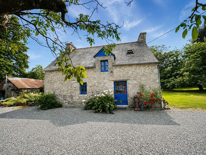 Image Façade à  maison individuelle de Kergrist-Moëlou