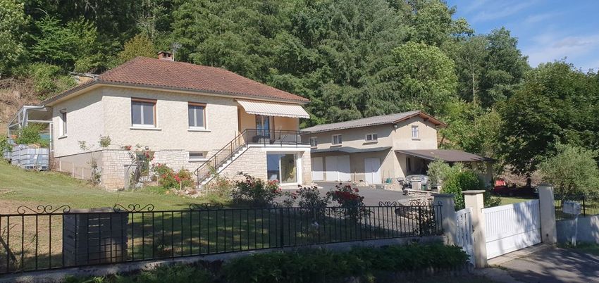 Image Façade à  maison individuelle de Bagnac-sur-Célé