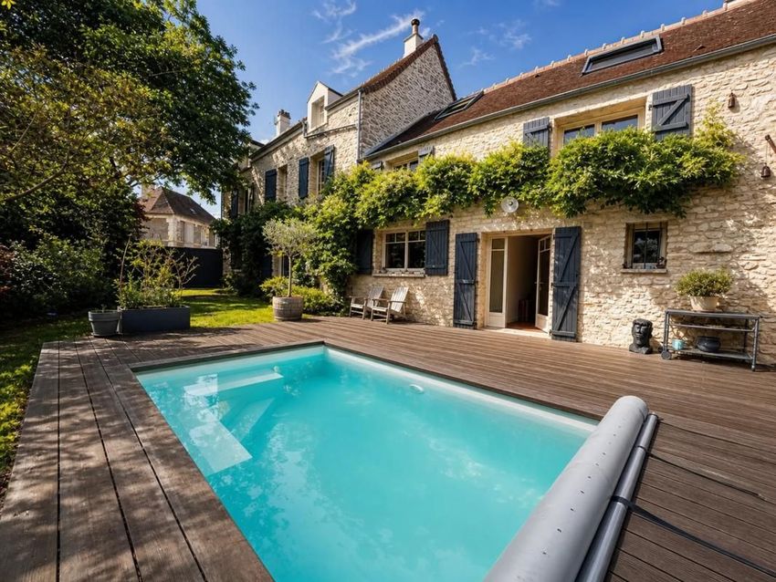 Image Piscine à  propriété agricole de Montainville
