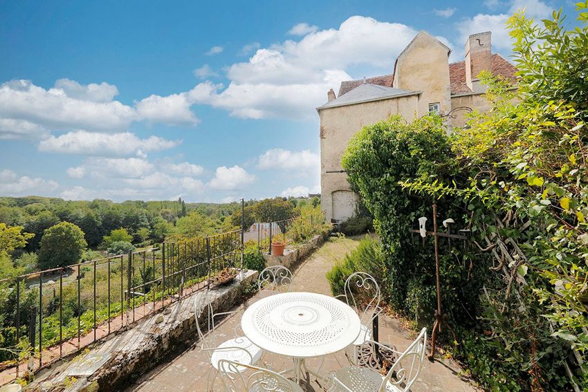 Image Jardin à  maison mitoyenne de Château-Landon