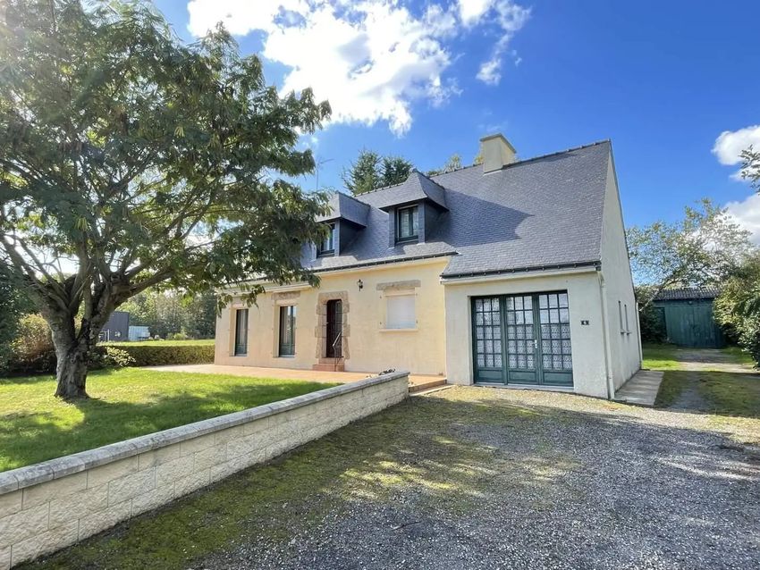 Image Façade à  maison individuelle de Saint-Gravé