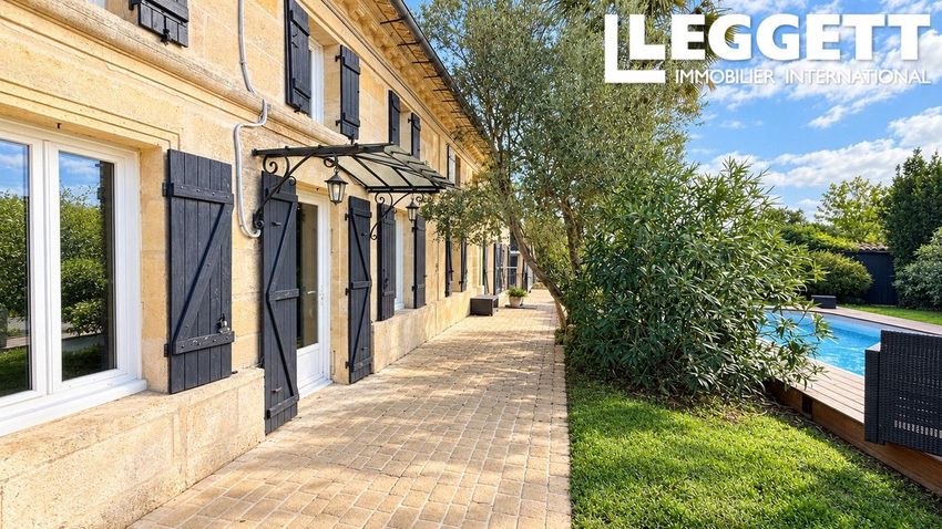 Image Façade à  maison individuelle de Prignac-et-Marcamps