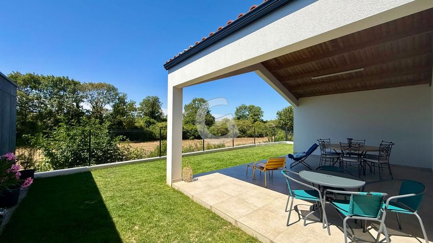 Image Terrasse à  maison individuelle de Saint-Vincent-sur-Jard